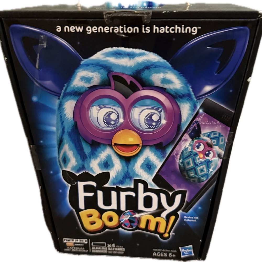Unopened 2013 Blue Diamond Furby boom! Unopened in the box.